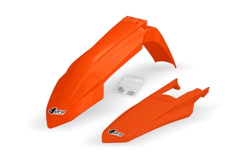 UFO PLAST FENDER-KIT 999 24 Ktm SX 125 Orange Kunststoff Outside Motorrad 2023-2024