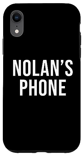Nolan's Phone �u���b�N �z���C�g ���O �m�[���� �X�}�z�P�[�X iPhone XR �p