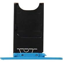 Mobile Accessory Replacement for Nokia Lumia 800 Black S&IM Card Tray, blue
