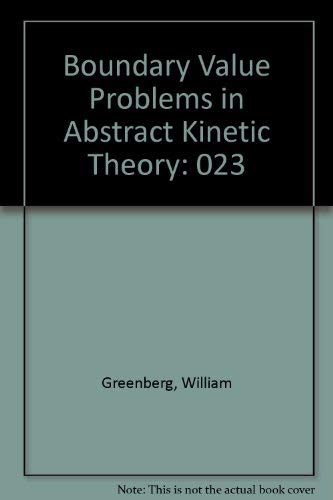 Boundary Value Problems in Abstract Kinetic Theory