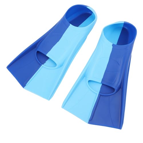Palmes de natation en silicone bleu Irfora antidérapantes pour plongée