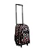 Everest Wheeled Backpack with Pattern, Polkadot, One Size