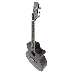 Guitare Acoustique, Guitare Folk Débutant Starter Pack Belle Texture Forte Puissance de Pénétration Miroir amélioré Longue Durée de Vie pour les Débutants (Couleur rétro) – Image 4