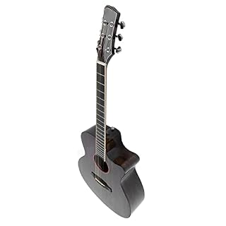 Guitare Acoustique, Guitare Folk Débutant Starter Pack Belle Texture Forte Puissance de Pénétration Miroir amélioré Longue Durée de Vie pour les Débutants (Couleur rétro) - Les Beatles, Paul McCartney, John Lennon, RIngo Starr, George Harrison Guitare Acoustique, Guitare Folk Débutant Starter Pack Belle Texture Forte Puissance de Pénétration Miroir amélioré Longue Durée de Vie pour les Débutants (Couleur rétro) – Image 4