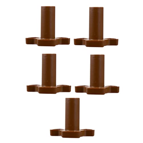 Kichvoe 5pcs Microwave Turntable Coupler Universal Size 2.4cm Shaft Height Lightweight and Compact Tray Drive Coupling