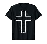 Este diseño cuenta con una cruz religiosa cristiana envejecida para cualquier persona que cree en Dios, el Todopoderoso. Ya sea que seas católico, bautismo, luterano, protestante, evangélico, mormon, testigo de Jehová, rezando en la iglesia, leyendo la Biblia o fiel