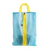 pack all Kids Shoe Bag for Travel, Water-Resistant Shoe Pouch for Gym, Odor-Resistant Soccer Cleats Bag for Sport, Cute Design for Girls, Boys, Toddlers (Blue)