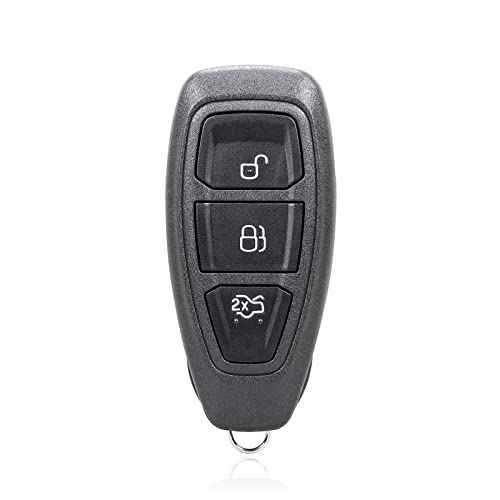 Mando para Ford Focus y Fiesta con 3 botones de control entrada sin llave negro
