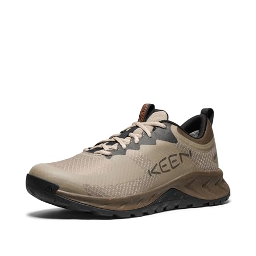 KEEN Versacore Waterproof, Zapatos de Senderismo Hombre, Brindle/Gold Flame, 40.5 EU KEEN Versacore Waterproof, Zapatos de Senderismo Hombre, Brindle/Gold Flame, 40.5 EU