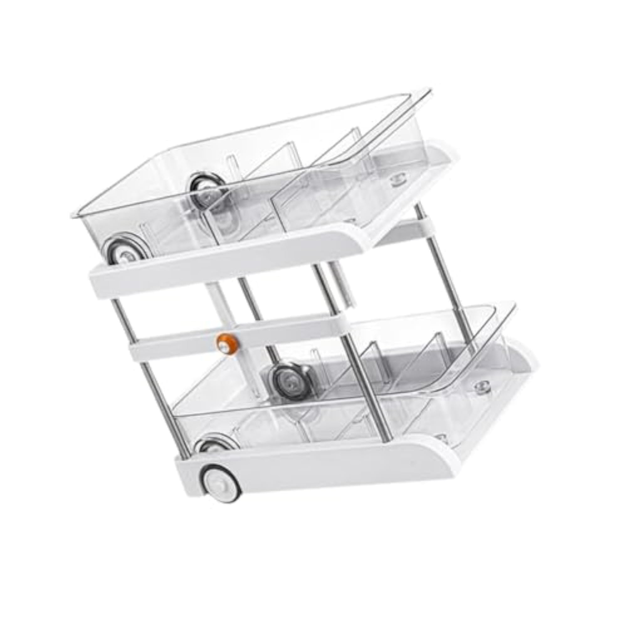 Kitchen Storage Under Cabinet Organizer Lightweight Height Adjustable