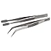 Produktbild Zenker Deko Set 2-tlg Servier-und Dekorations-Pinzetten 2tlg Inox, Edelstahl, Silber, 11 und 12cm, 2-Einheiten