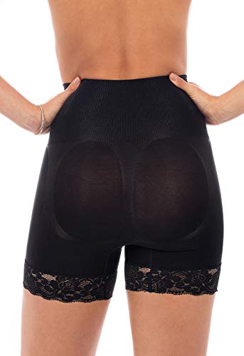Calções Modelador Shades, Plié, Feminino, Preto (Black), GG