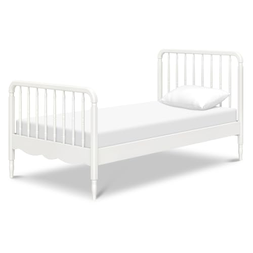 Image of NAMESAKE Liberty Spindle Twin Bed in Warm White