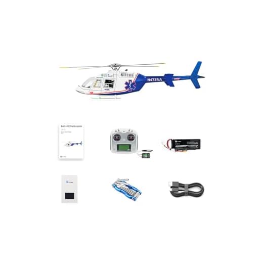 iREOGAME FLYWING Bell 407 RC Helicopter