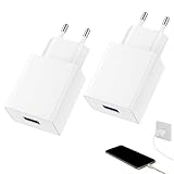 【Caractéristiques De La Prise Usb】Lot De 2 Chargeur 5v 2a Universels. Sortie : 5 V, 2 A, Entrée : 100-240 V, 50-60 Hz. Deux Chargeurs 5 V 2 A Indépendants ! La Solution Idéale Pour Recharger Plusieurs Appareils À La Maison, Au Bureau Ou En Déplacement.
