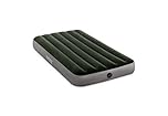 INTEX 64107E Dura-Beam Standard Prestige Air Mattress: Fiber-Tech – Twin Size – 10in Bed Height – 600lb Weight Capacity – Pump Sold Separately