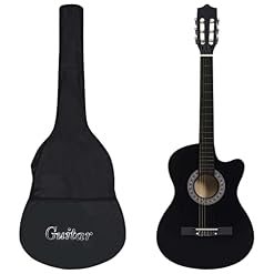 Guitare à pan coupé, kit de guitare acoustique taille 38 pouces pour intérieur extérieur - Les Beatles, Paul McCartney, John Lennon, RIngo Starr, George Harrison