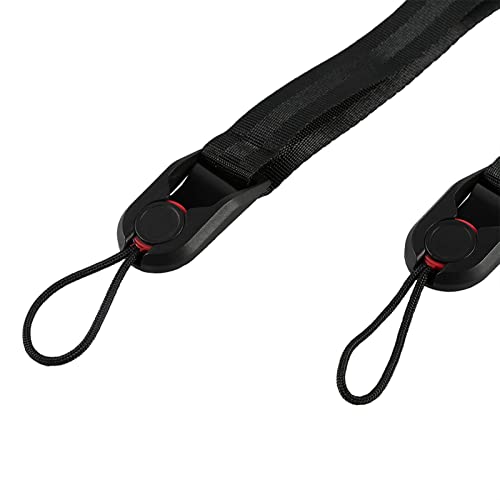 Alça de Ombro para Câmera Preta Ajustável Alça de Ombro para Câmera Com Fivela de Liberação Rápida p
