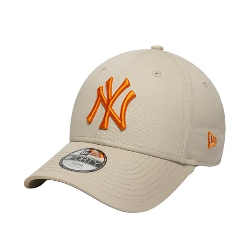 Casquette New Era 9Forty Chyt League ESS beige clair réglable pour homme et femme
