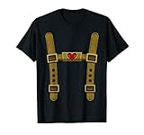 Lustiger Lederhosen Ersatz für Oktoberfest Besucher T-Shirt