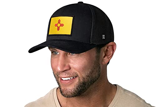 Image of HAKA State Flag Series Trucker Hat for Men & Women, Adjustable Baseball Hat, Golf Hat Snapback