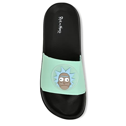 RICK AND MORTY Mens Slides - Officially licensed Slides - Rick Sanchez and Morty Smith3