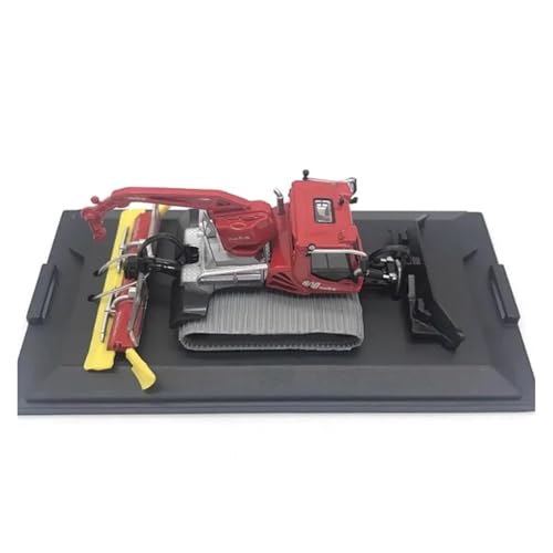 Mini Auto Spielzeug 1:87 Für Pistenbully-600 Schneepflug Autos Modell Spielzeug Sammlerstücke Statische Fertig Ornamente Wohnkultur