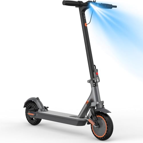 Image of Maxshot Electric Scooter, 350W /500W Powerful Motor, 19-22 MPH Max Speed, 15-28 Miles Range, Foldable escooter with Dual Braking Systems, Smart APP
