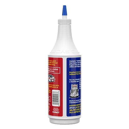 LUCAS 10043 80W-90 Heavy Duty Gear Oil, 1 Quart