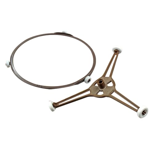Opiniones y reviews de Repuestos para microondas que puedes comprar esta semana. 41 DEARMAMY Anillo Giratorio Para Microondas Bandeja De Vidrio De Triple Brazo Soporte De Guía De Rodillos Rodillo De Anillo Giratorio 2 Uds.
