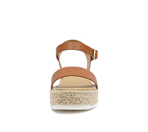 Soda Women's Shoes Clip Open Toe Casual Platform Sandals3