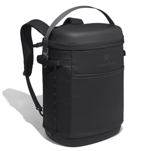Image of Hydro Flask Carryout Cooler Backpack - Insulated Portable Soft Cooler - 22 L Capacity in Black