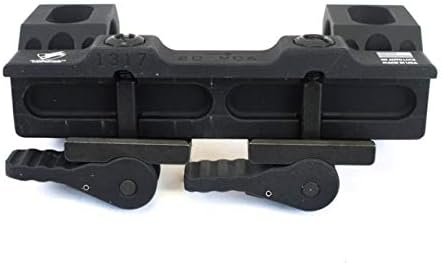 American Defense AD-Recon-S 20 MOA 30 STD Riflescope Optic Mount, Black