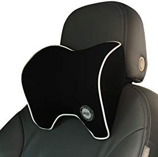 Icomfyway Car Neck Support Pillow for Neck Pain Relief When Driving,Headrest Pillow for Car Seat with Soft Memory Foam - Black
