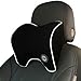 ICOMFYWAY Car Neck Support Pillow for Neck Pain Relief When Driving,Headrest Pillow for Car Seat with Soft Memory Foam - Black