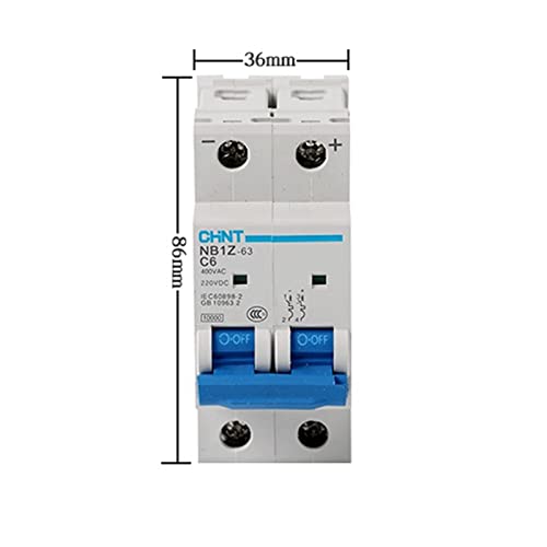 Disjoncteur DC MCB protection active contre surcharges PV 2P 25A - 7