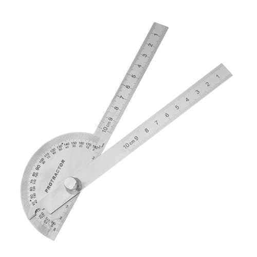 Happyyami 角測定ツール ステンレス製多機能角尺 頑丈な木工用定規 プロ仕様設計 建築家や職人向け精密角ゲージ
