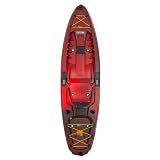 Lifetime Lockport 94 Modular Sit-on-Top Kayak, Two-Piece Design with SlideLock System, Rod Holders, Adjustable Seat