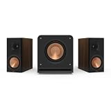 Klipsch 2.1 Walnut System - Model RP-600M II, RP-1000SW