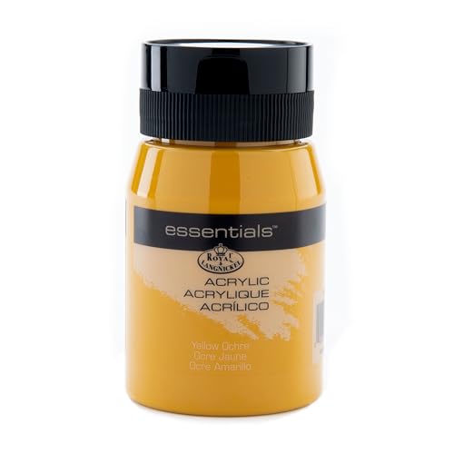 Royal & Langnickel Essentials Acrylic Paint 16oz/Jar-Yellow Ochre