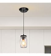 Mason Jar Light Fixtures, Farmhouse Pendant Light, Farmhouse Kitchen Island Lighting, Adjustable ...