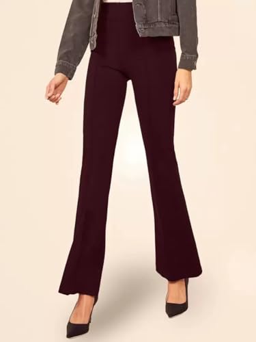 Image of Nefer Women's High-Rise Flared Parallel Trouser