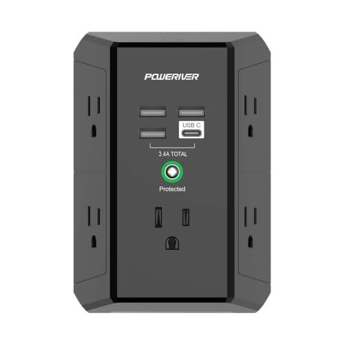 Multi Outlet Extender Surge Protector...
