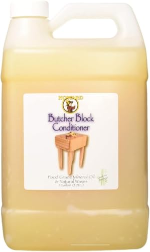 Howard Premium Butcher Block Conditioner: Deep-Penetrating, Food Grade, Revitalizes, Prevents Drying...