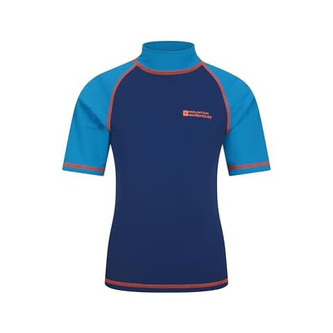 Mountain Warehouse Short Sleeves Kids Rash Vest Cover
