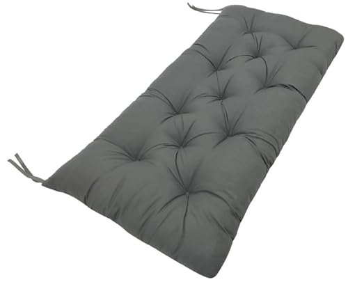 Cojín para Banco Terraza/Jardín/Interior/Exterior 90/100/110/120x50cm Cojines para Bancos 2/3 plazas 8 Grueso para Banco/Cocina/Sofa/Porche/Jardín/Terraza Muebles Cojín de Asiento(#1,100x50x8cm)