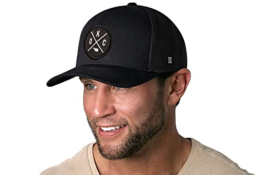 HAKA City X Trucker Hat for Men & Women, Adjustable Baseball Hat Mesh Snapback Golf Hat