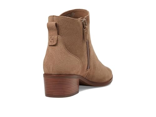 Cole Haan Cole Haan Womens Vayda Bootie, Light Whiskey Suede, 5 Medium