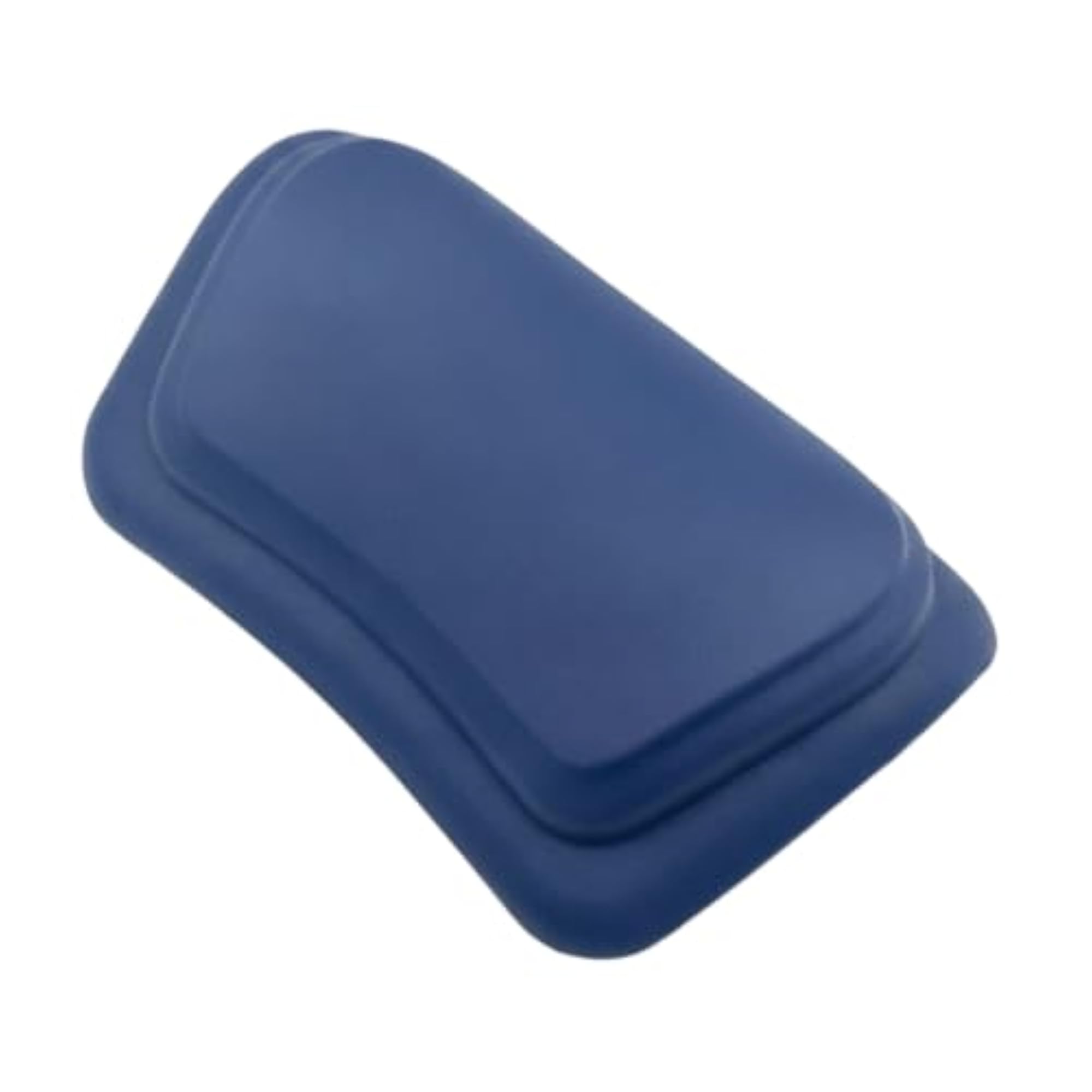 Waterproof Contoured PU Bath Headrest Cushion, Royal Blue