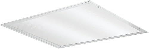 Miniatura 7 de Lithonia Lighting Luz LED Troffer con lente de 2 x 2, luz LED empotrada de techo con lente prismática para techos de rejilla, 120 voltios, 4000 K